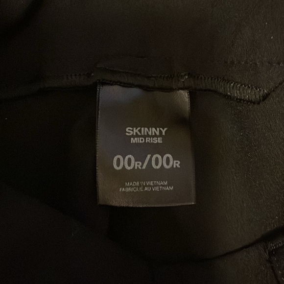 Used condition Express skinny slacks, size 00R - Picture 3 of 5